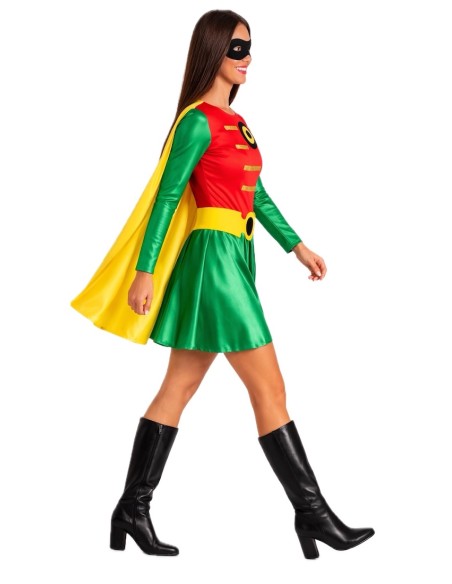 Fantasia Super Robin Tamanho M | Fantasias Adultas O Rei do Carnaval
